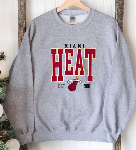 miami heat vintage sweatshirt